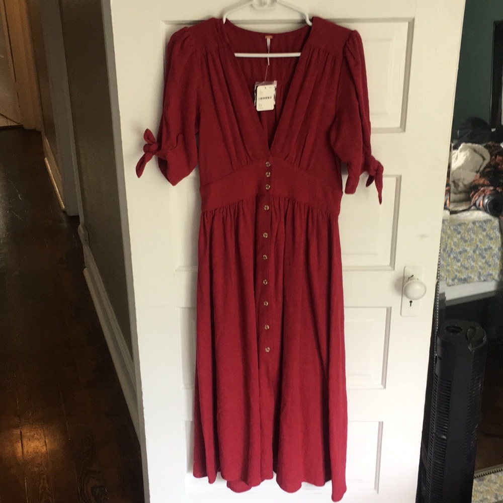 Red dress